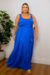 Imagem do Vestido Plus Size Longo Resort Azul