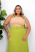 Imagem do Regata Cropped Plus Size Firenze