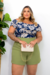 Blusa Plus Size Babado Elis na internet