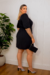 Vestido Plus Size Lastex Bruna Preto na internet