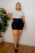 Shorts Plus Size Bengaline Ana - belle plus