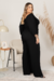 Macacão Longo Plus Size Veneza Preto - loja online