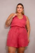 Imagem do Conjunto Plus Size Shorts Com Regata Maraisa