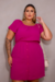 Vestido Plus Size Com Botões Bardot - loja online