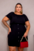 Vestido Plus Size Com Botões Bardot - comprar online