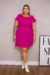 Vestido Plus Size Com Botões Bardot - comprar online