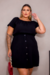 Imagem do Vestido Plus Size Com Botões Bardot