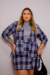 Blazer Plus Size Xadrez York - loja online