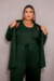 Imagem do Conjunto Plus Size Três Peças Silvia Verde