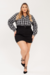 Saia Plus Size Bengaline Stella - loja online