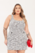 Imagem do Regata Plus Size Tweed Stella Cinza