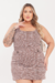 Regata Plus Size Tweed Stella Marrom - comprar online