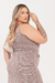 Imagem do Regata Plus Size Tweed Stella Marrom