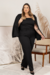 Imagem do Blazer Plus Size Alfaiataria Stella Preto