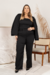 Blazer Plus Size Alfaiataria Stella Preto - loja online