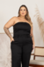 Top Plus Size Alfaiataria Stella Preto na internet