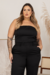 Top Plus Size Alfaiataria Stella Preto - loja online