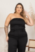 Top Plus Size Alfaiataria Stella Preto - comprar online