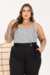 Top Plus Size Listrado Elisia - comprar online