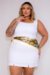 Vestido Plus Size Regata Bruna Elisia Branco na internet