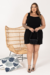 Imagem do Vestido Plus Size Regata Bruna Elisia Preto