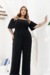 Macacão Plus Size Lastex Oasis - belle plus