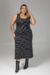 Vestido Plus Size Listrado Boho na internet