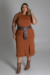 Vestido Plus Size Ana Ruga - comprar online