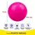 Bola Para Cachorros Brinquedo Pet 80mm Big BULL borracha maciça bolinha lisa pula pula - Shrimpsfelps