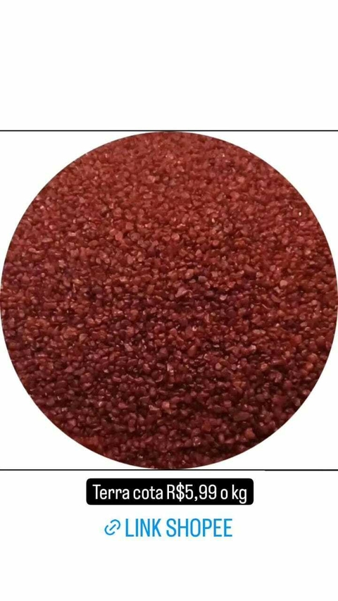 CASCALHO TERRA COTA N°0 1KG (AQUAPEDRAS)