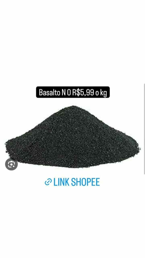 CASCALHO BASALTO N°0 1KG (AQUAPEDRAS)