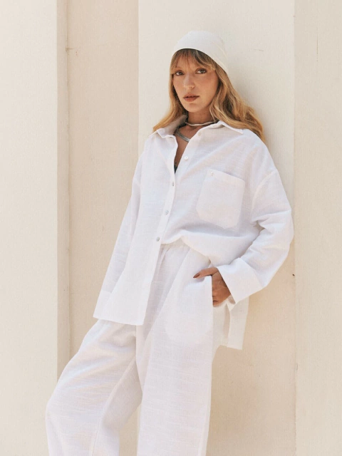 Conjunto Mariah Linho [Branco] - comprar online