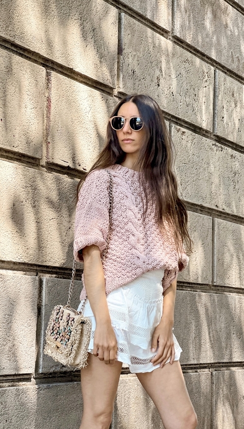 SWEATER ALMENDRA (ROSA VIEJO)