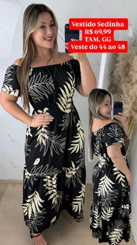 Vestido Longo Amélia - comprar online
