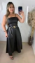 Imagem do Conjunto saia e cropped courino