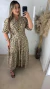 Vestido viscolinho oncinha - Loja Lola MT: Seus Looks Mais Desejados, Aqui!