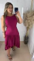 Vestido midi viscolinho - comprar online