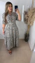 Vestido viscolinho oncinha - comprar online