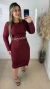 Conjunto saia canelada premium - comprar online