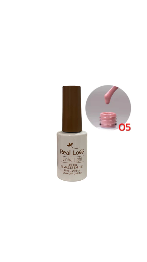 Esmalte Em Gel Real Love Linha Premium #05 8ml