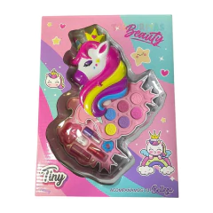 Maquillaje Infantil Set Labial Sombra Esmalte Juguete Sb