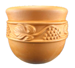 Maceta Terracota Barro Macedonia Clasico Jardin Decoracion Blum