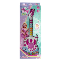 Guitarra Juguete Tiny Sonido Y Luz Instrumento Musical Sb