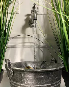 Fuente De Agua Canilla Magica Grande 46Cm en internet