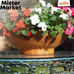 Maceta Terracota Barro Paila Clásico Jardín Decoración Blum en internet