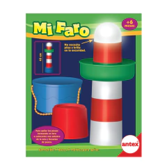 Mi Faro Apilable Encastre Brillo Didáctico Aprendizaje Antex