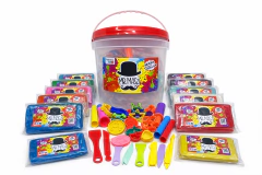 Mega Balde 250 Mister Masa Para Modelar Plastilina Niños Mega Balde 250