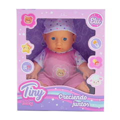 Bebe Tiny Creciendo Juntos Juguete Muñeco Goma Bebote - comprar online