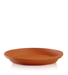 Plato para Maceta Terracota Barro Colgadera Clasico Jardin Decoracion Blum