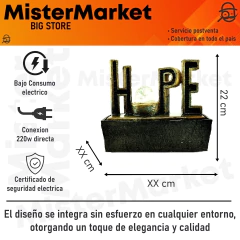 Fuente Agua Hope Esperanza Deco Moderno Feng Shui Resina en internet